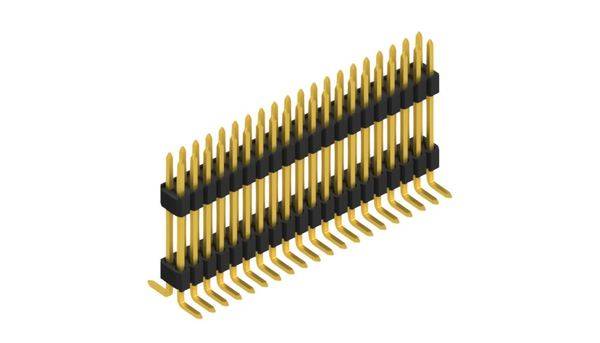 Fischer Elektronik pinová lišta (standardní) Počet řádků: 2 10170350 10 ks