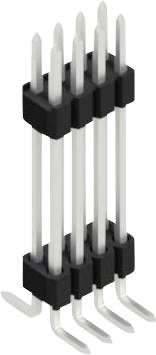 Fischer Elektronik pinová lišta (standardní) Počet řádků: 2 SLVW10SMD1278Z 10 ks-0