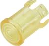 TRU COMPONENTS TC-13069288 krytka světla žlutá, transparentní Vhodný pro (LED) LED 5 mm
