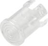 TRU COMPONENTS TC-13069300 krytka světla čirá, transparentní Vhodný pro (LED) LED 5 mm