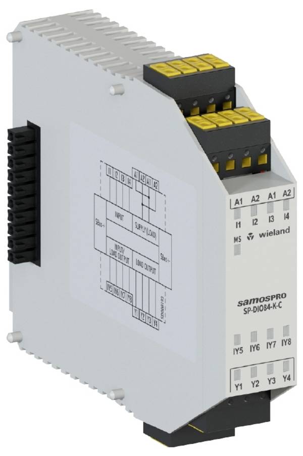 Wieland Electric R1.190.1060.0 SP-DIO84-K-C DC 24V I/O modul pružinová svorka