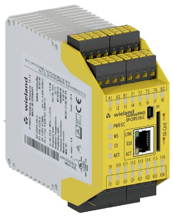 Wieland Electric SP-COP2-EN-C DC 24V Řídicí modul, 24 V/DC, (š x v) 45 mm x 96 mm, R1.190.1220.0, 1 ks