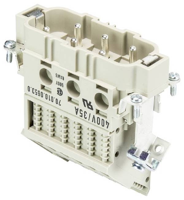 Wieland Electric 70.010.0653.0 Svorkový adaptér  Počet kontaktů 6 10 ks