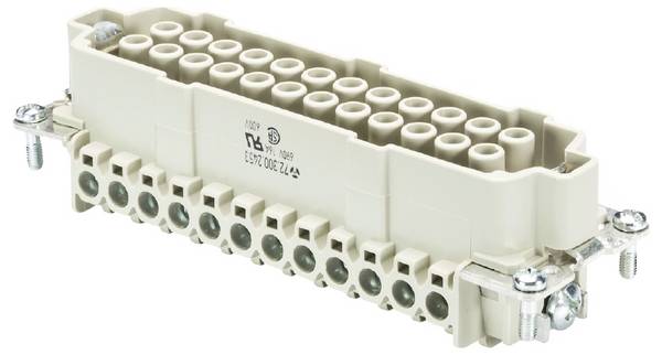 Wieland Electric 72.300.2453.0 konektorová vložka, zásuvka  Počet kontaktů 22 10 ks