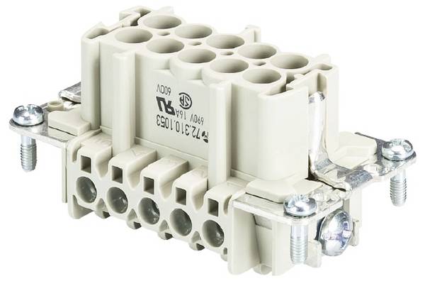 Wieland Electric 72.310.1053.0 zástrčková vložka  Počet kontaktů 8 10 ks