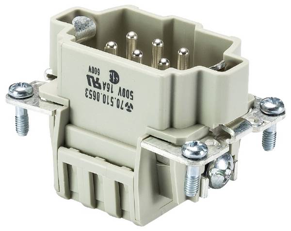 Wieland Electric 70.510.0653.0 zástrčková vložka  Počet kontaktů 6 10 ks