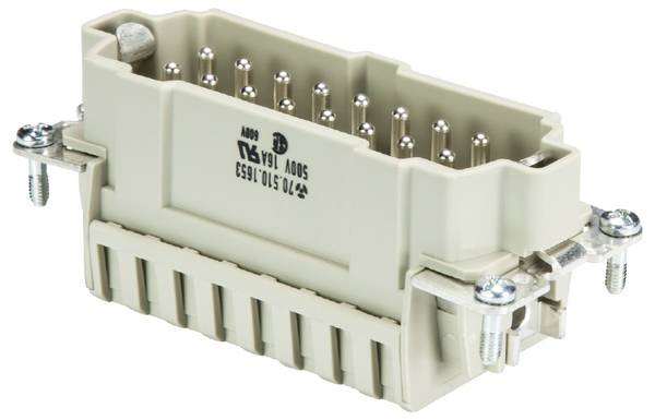 Wieland Electric 70.510.1653.0 zástrčková vložka  Počet kontaktů 16 10 ks