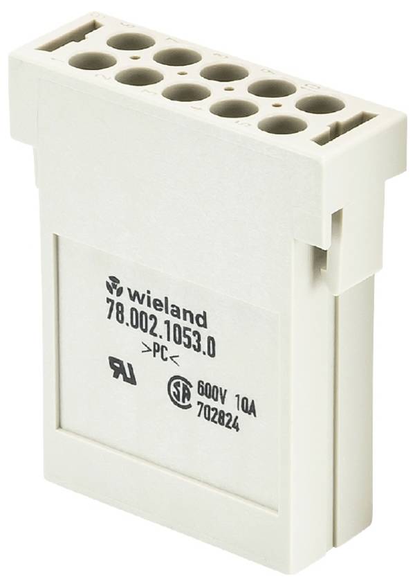 Wieland Electric 78.002.1053.0 Modulová vložka  Počet kontaktů 10 10 ks