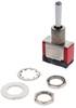 C & K Switches 7103K2AV2QE Toggle Switch 7000 Series 120 V/AC, 28 V/DC 5 A 1x zap/vyp/zap 1 ks Bulk