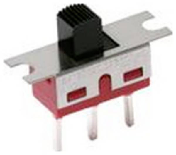 C & K Switches  1101M1S3WQE2  Slide Switch 1000 Series  posuvný přepínač  120 V/AC, 28 V/DC  6 A  1x zap/zap    1 ks  Bulk