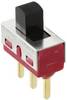 C & K Switches 1101M2S3CGE2 Slide-Switch 1000 Series posuvný přepínač 120 V/AC, 28 V/DC 6 A 1x zap/zap 1 ks Bulk