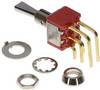C & K Switches 7215P3YAV2BE Toggle Switch 7000 Series 20 V/AC, 20 V/DC 1 x zap./(zap.)/zap. 1 ks Bulk
