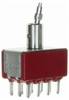 C & K Switches 7401L40Y9CQE Toggle Switch 7000 Series 120 V/AC, 28 V/DC 5 A 4x zap/zap 1 ks Bulk