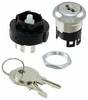 C & K Switches H201132F205NQ Switch lock H Series klíčový spínač 125 V/AC, 125 V/DC 12 A 2x zap/zap 1 ks