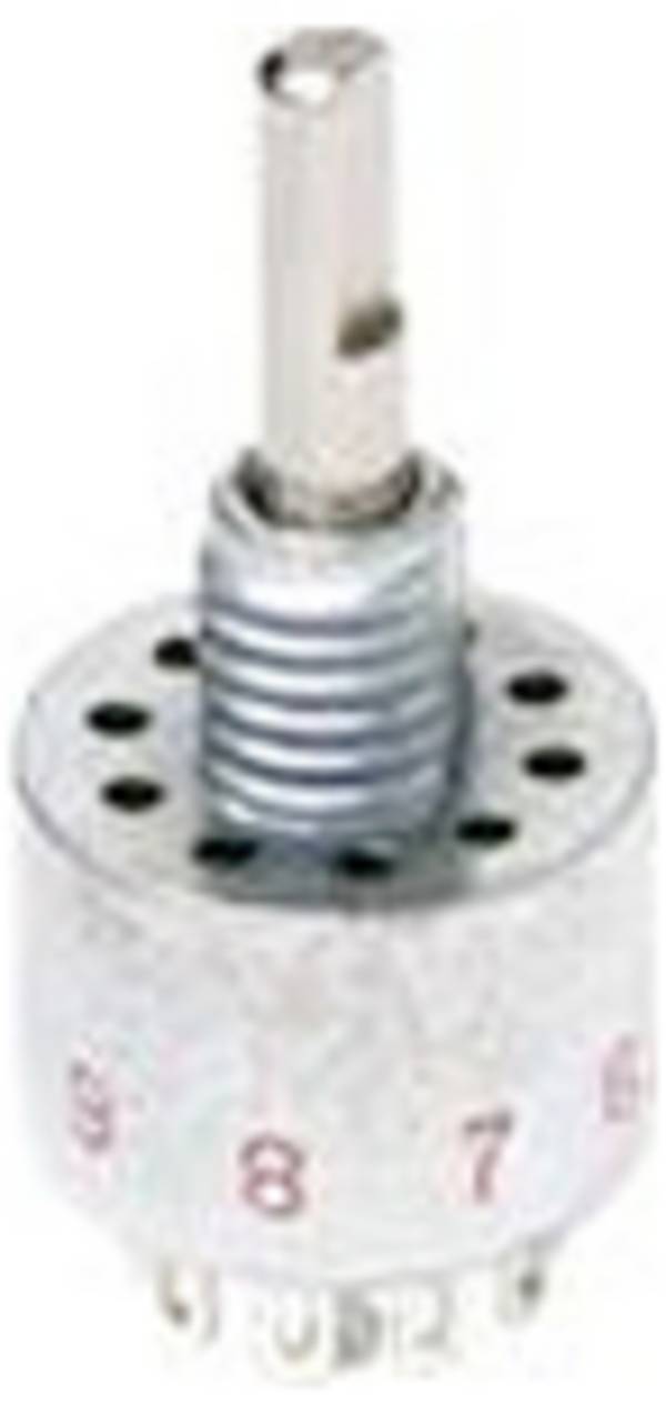C & K Switches  MB05L1NCQF  Rotary Switch M Series  otočný spínač  125 V/AC, 28 V/DC    Počet pozic přepínače 5    IP67  1 ks