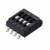 C & K Switches TDA04H0SB1 DIP-Switch TDA Series DIP spínač Pólů 4 1 ks Tube