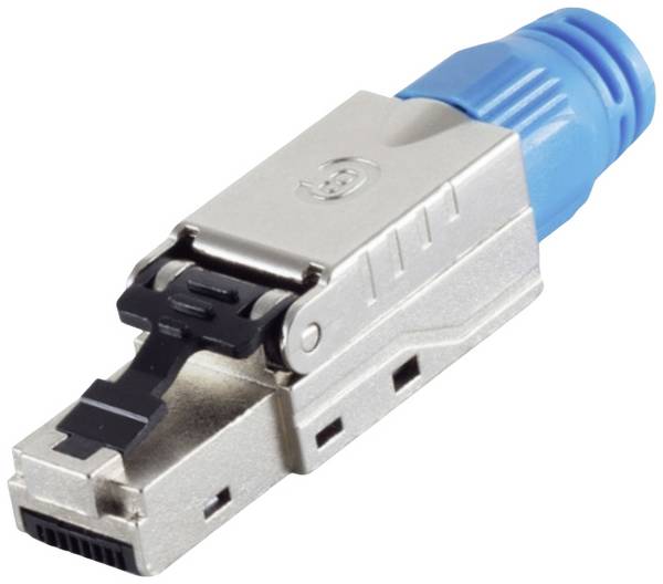 BKL Electronic 10121216, Konektor RJ45, stříbrná, 1 ks