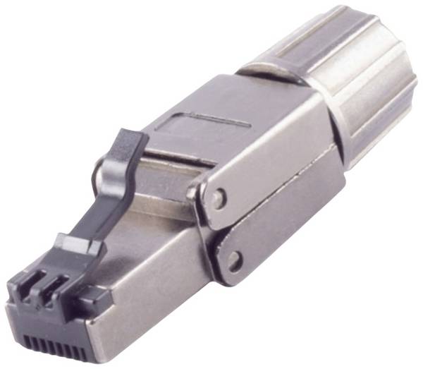 BKL Electronic 10121217, Konektor RJ45, černá, 1 ks