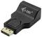 Černý adaptér z DisplayPort do VGA značky i-tec.