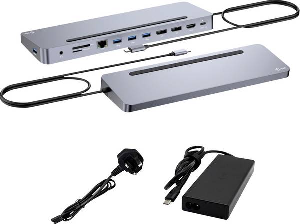 i-tec USB-C® dokovací stanice  I-TEC USB-C Metal Ergonomic 4K 3x Disply