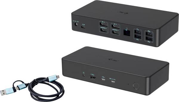 i-tec USB-C® dokovací stanice  I-TEC USB3.0/USB-C/TB 2x4K Pro Dock