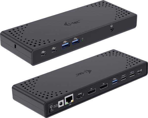 i-tec USB-C® dokovací stanice  I-TEC USB-C Tripledock PD 100W