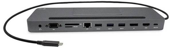 i-tec USB-C® dokovací stanice  I-TEC USB-C Metal Dock + Netzteil 100W