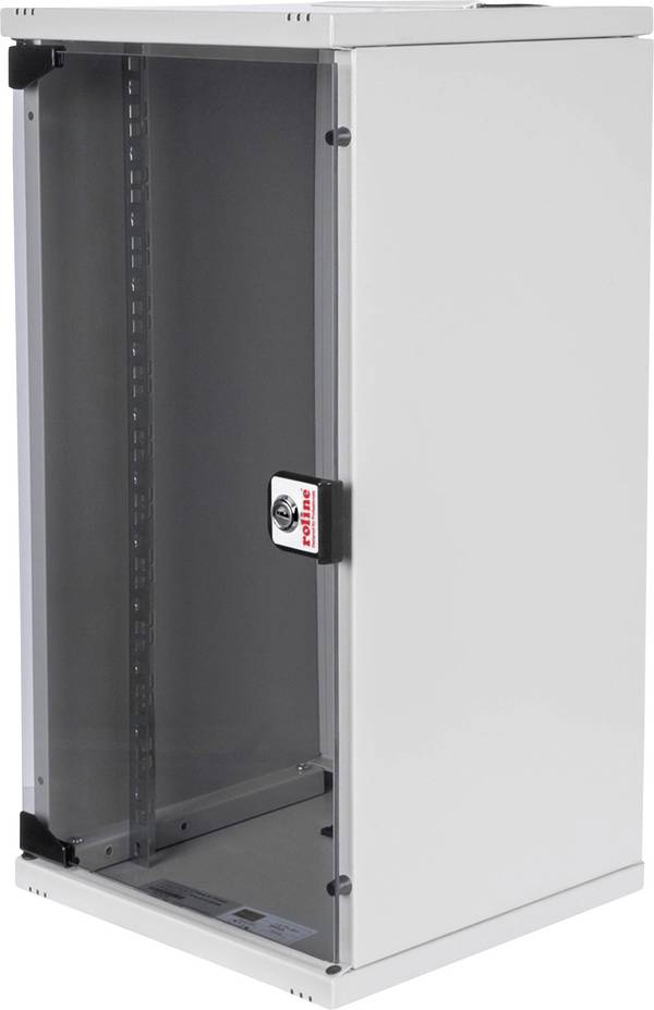 Roline  10" nástěnná rozváděcí skříň  (š x v x h) 300 x 595 x 300 mm 12 U šedá