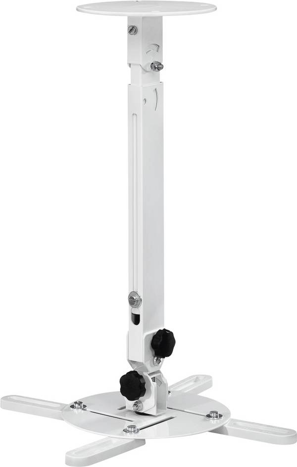 Hama 00220880 stropní držák projektoru nastavitelná výška, nakláněcí, naklápěcí vzd. země-strop (max.): 635 mm  bílá