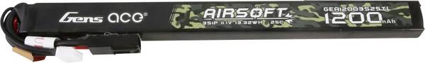 Gens ace GEA12003S25TL akupack Li-Pol (modelářství), 11.1 V, 1200 mAh, články 3, 25 C, blok