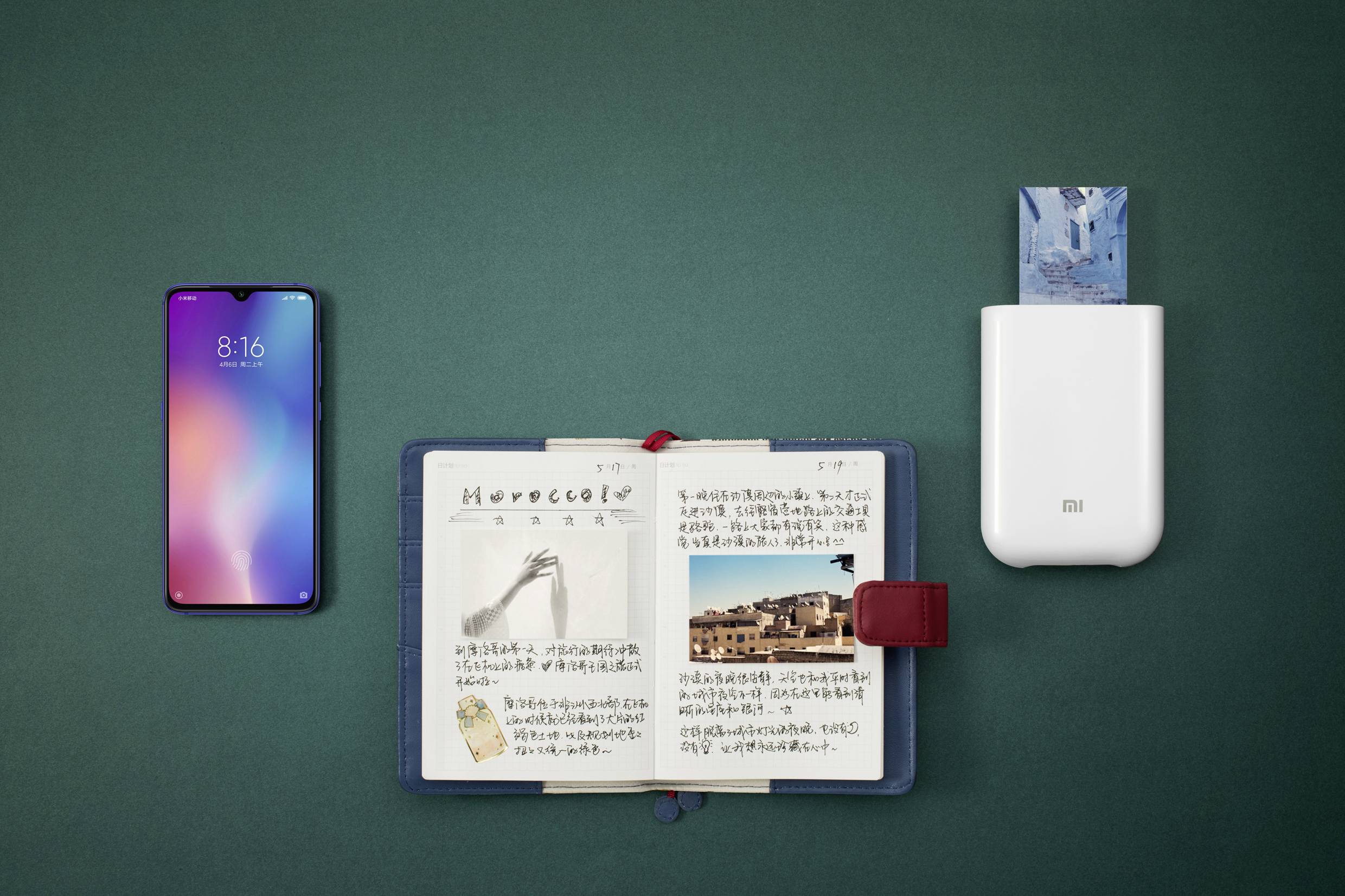 Xiaomi TEJ4019GL Zero Ink 26658 fotografický papír 50 x 76 mm 287 g/m² 1 ks samolepicí, lesklý-2