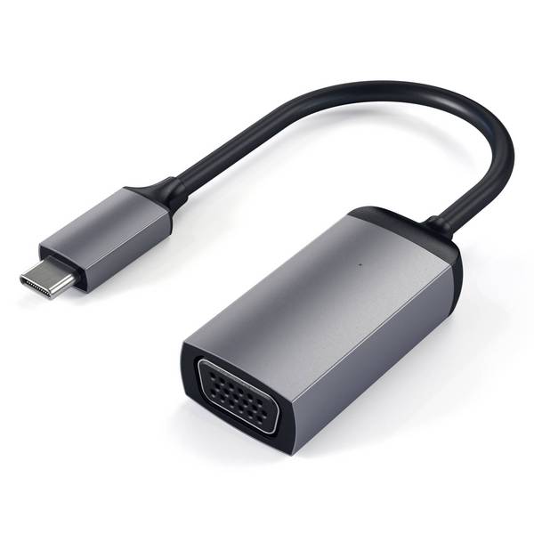 Satechi USB-C® adaptér [1x USB-C® zástrčka - 1x VGA] ST-TCVGAM 0 mm