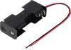 TRU COMPONENTS TC-13220504 bateriový držák 2x AA kabel (d x š x v) 57 x 17 x 26 mm