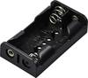 TRU COMPONENTS TC-13220524 bateriový držák 2x AA pájený konektor (d x š x v) 60 x 33 x 15 mm
