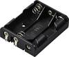 TRU COMPONENTS TC-13220532 bateriový držák 3x AA pájený konektor (d x š x v) 60 x 48 x 16 mm