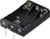 TRU COMPONENTS TC-13220580 bateriový držák 3x AAA póly kontaktu (d x š x v) 52 x 37 x 13 mm