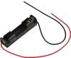 TRU COMPONENTS TC-13220656 bateriový držák 1x AAA kabel (d x š x v) 51 x 12 x 11 mm