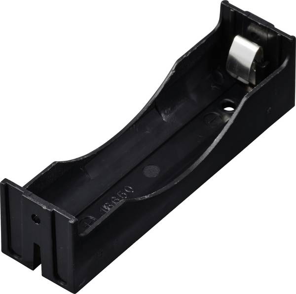 TRU COMPONENTS TC-13220692 bateriový držák 1x 18650 póly kontaktu  (d x š x v) 78 x 21 x 21 mm