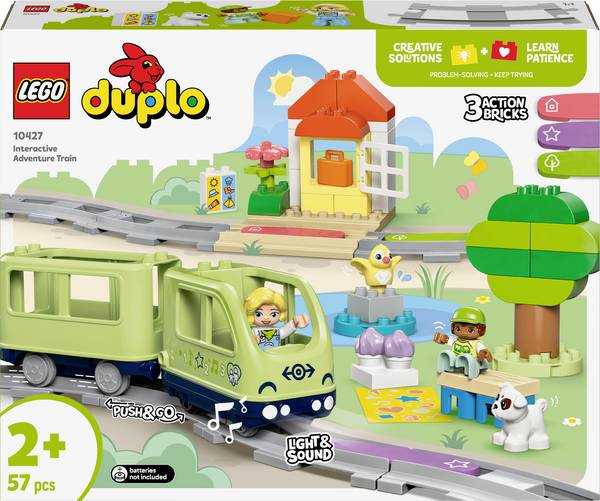 10427 LEGO® DUPLO® Interaktivní železnice pro dobrodružství