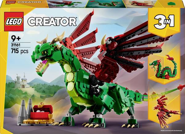 31161 LEGO® CREATOR Zelený drak
