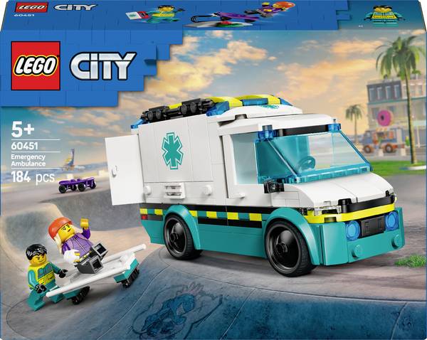 60451 LEGO® CITY Záchranářský vozík