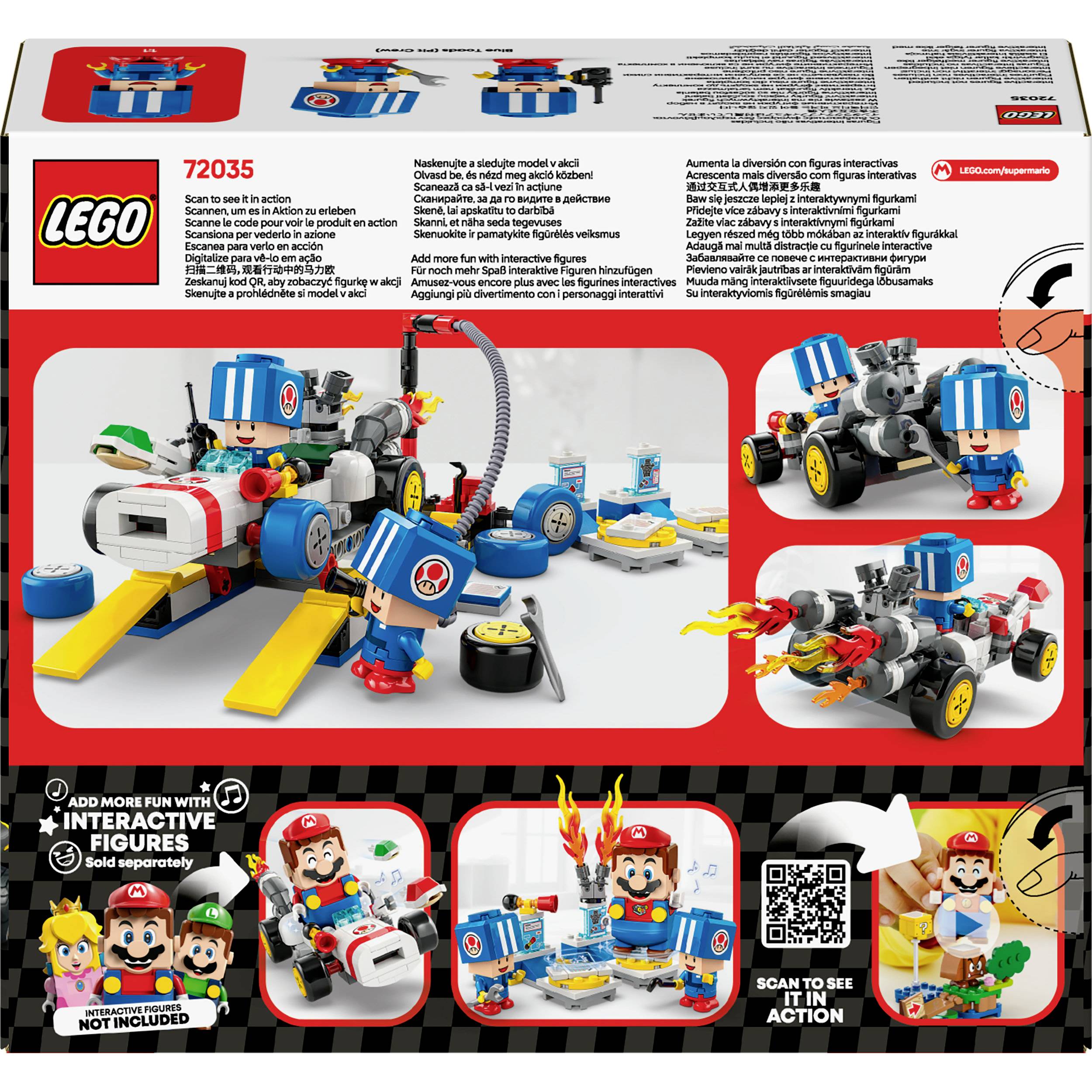 Sada LEGO pro konstrukční výzvu, která podporuje různé stavební koncepty. Obsahuje interaktivní figurky pro rozšířenou hru.
