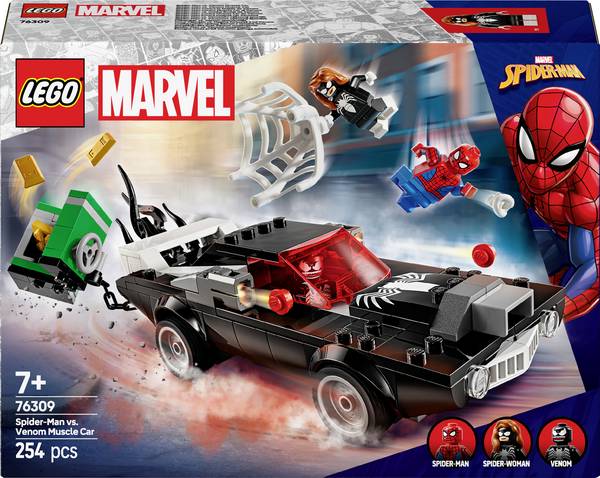 76309 LEGO® MARVEL SUPER HEROES Spider Man vs. Venom Muscle-Car