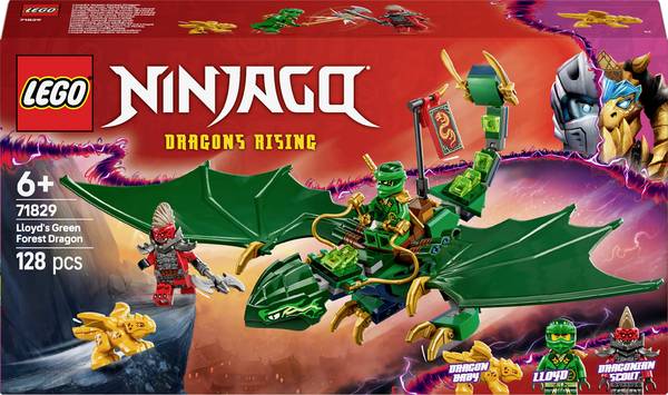 71829 LEGO® NINJAGO Lloyds zelený lesní drak