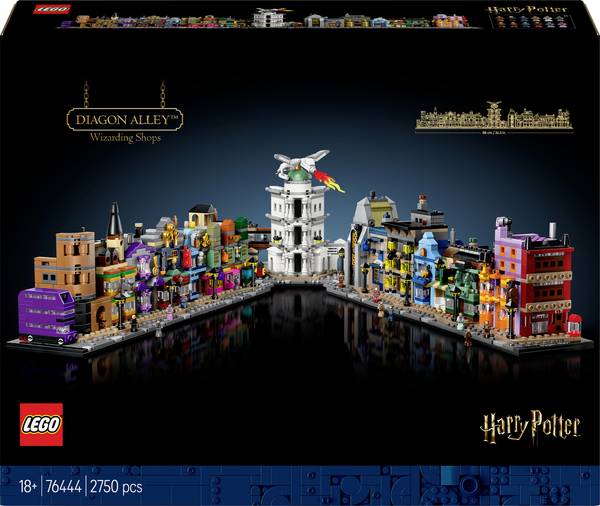 76444 LEGO® HARRY POTTER™ Zaubermické obchody Wingasa™