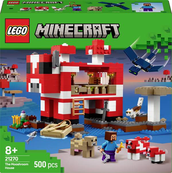 21270 LEGO® MINECRAFT Dům pro hřibu