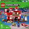Stavebnice LEGO 'Minecraft: Dům Mooshroom', 500 dílků. Obsahuje figurky a zvířata inspirované Houbovým ostrovem ze hry. Vhodné pro děti od 8 let.