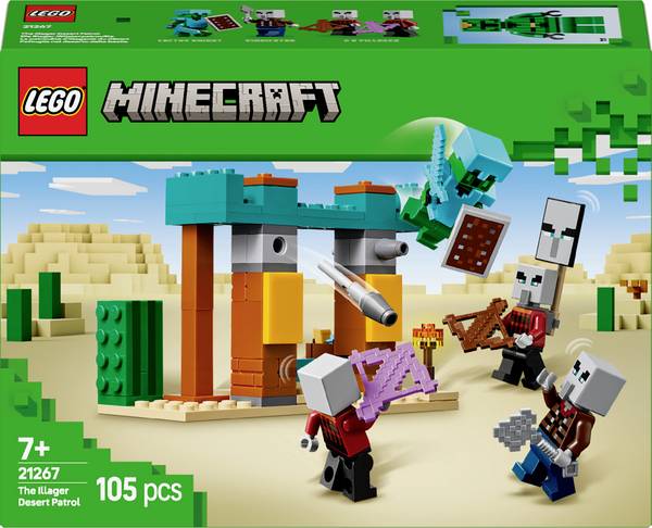21267 LEGO® MINECRAFT Hlízy na Illustré pouštní ložiska