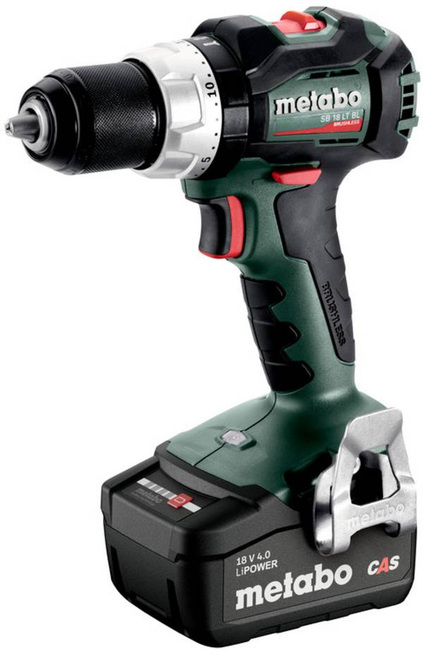 Metabo SB 18 LT BL, 602316500 aku rázový utahovák, 75 Nm, 18 V, 4 Ah, LiHD , bezkartáčové, vč. 2x aku, kufřík, vč. nabíječky