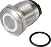 TRU COMPONENTS ONPOW6319F-10E/Q/W/12V/S, TC-13224208 tlačítko, 19 mm, 36 V DC/AC, 2 A, 1 ks